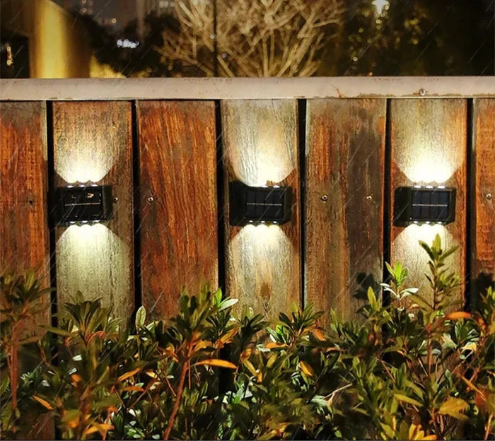 Iluminação externa movida à energia solar - Kazyq