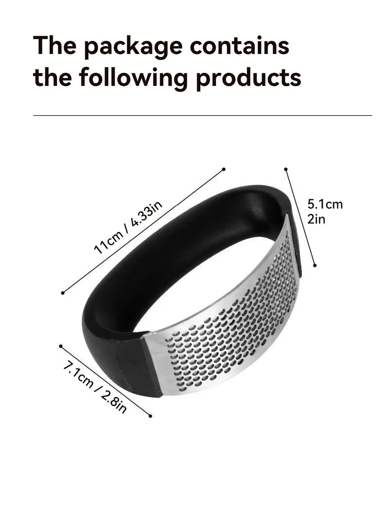 Prensa de alho durável em aço inox - Kazyq