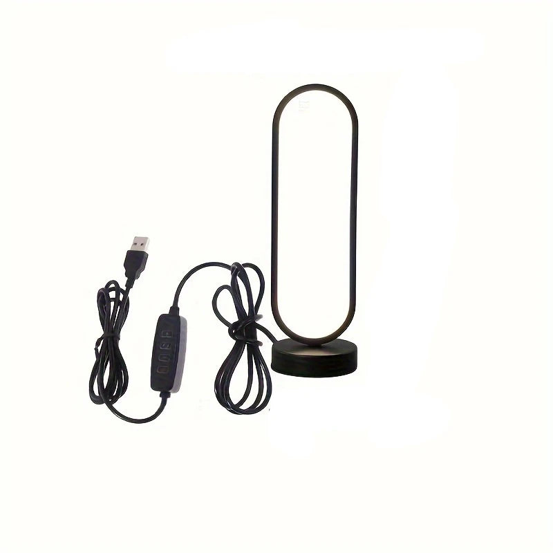 Luminária de Mesa LED para Quarto e Sala de Estar - Kazyq