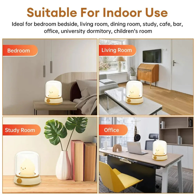 Luz fofa e aconchegante para qualquer ambiente - Kazyq