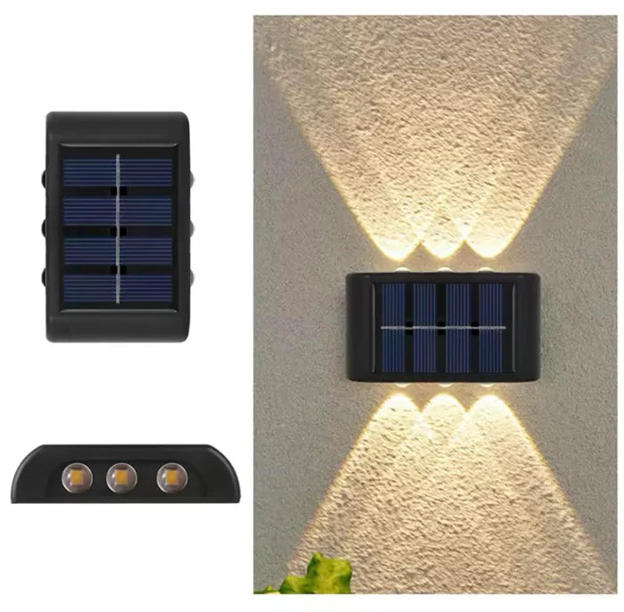 Iluminação externa movida à energia solar - Kazyq